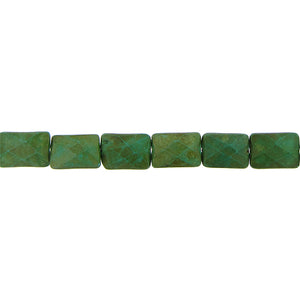 Turquoise, 13.4mm Width by 10.5mm Length by 15.9mm Height, Natural Stone Bead. Quantity per pack: 27 Pieces.