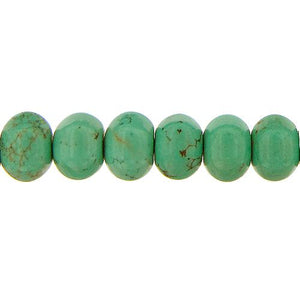 Turquoise, 16.0mm Width by 16.0mm Length by 12.4mm Height, Hexagon Stone Bead. Quantity per pack: 30 Pieces.