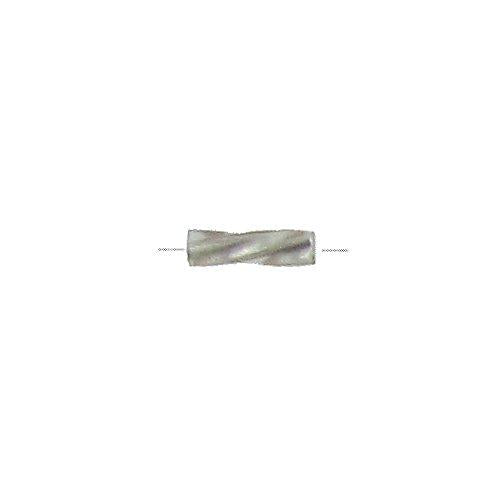 Fine Silver, Hill Tribe Bead, 2.6mm Width by 2.6mm Length by 9.5mm Height, Twisted Tube Bead. Quantity per pack: 34 Pieces.