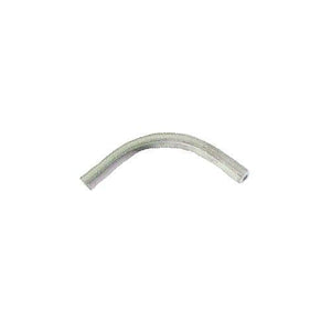 Fine Silver, Hill Tribe Bead, 1.8mm Width by 1.8mm Length by 17.6mm Height, Smooth Curved Tube Bead. Quantity per pack: 28 Pieces.