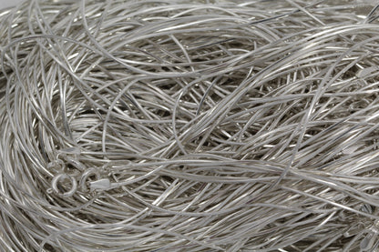 Sterling Silver, 0.7mm Width / Length, 16 Inch Square Regular Snake Chain with 6.0mm Width / Length by 1.4mm Thick, Smooth Spring Ring Clasp and Tags Ends. Quantity Per Pack: 1 Piece.