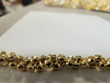 Load image into Gallery viewer, Gold Pyrite Faceted Drop Shape Beads, Drop Shape Beads, Gold Pyrite Faceted
