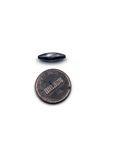 Oval Navajo Pearl Bead, Torpedo Navajo Pearl Bead, Loose Navajo Pearl, 5mm x 15mm, 1 Piece