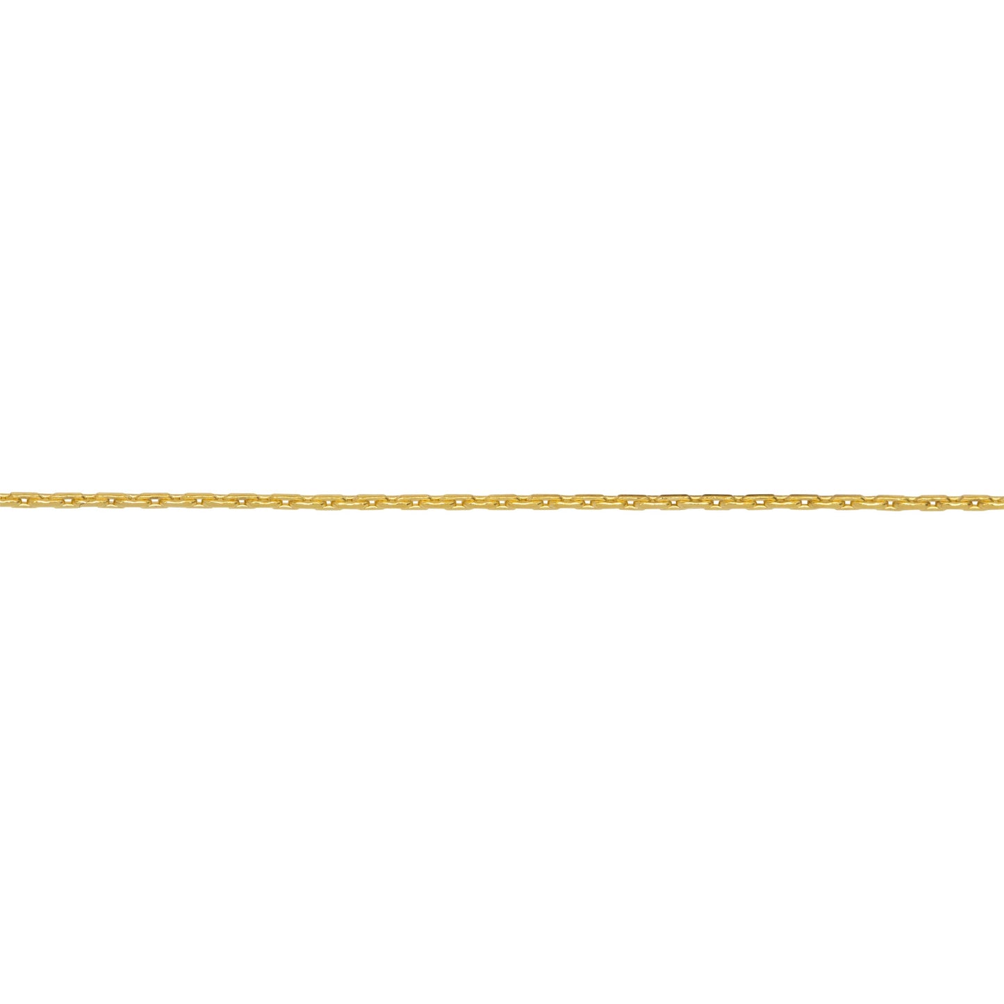 Chain by Foot. 14kt Gold Filled 0.6mm width, beading Chain. Price per: 1 Foot.