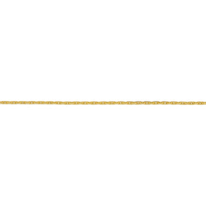 Chain by Foot. 14kt Gold Filled 0.6mm width, beading Chain. Price per: 1 Foot.