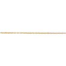 Load image into Gallery viewer, Chain by Foot. 14kt Gold Filled 0.9mm width by 1.5mm length, Cable Chain. Price per: 1 Foot.
