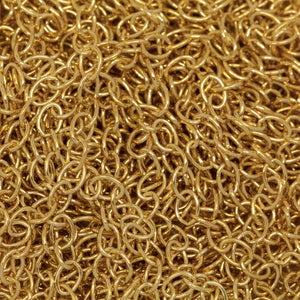 14kt Gold Filled 2.5mm width by 3.6mm length, Cable Chain. Price per: 1 Foot.