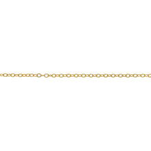 Load image into Gallery viewer, Chain by Foot. 14kt Gold Filled 1.1mm Width by 1.6mm Length, Flat Cable Chain. Price per: 1 Foot.
