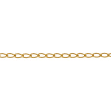 Load image into Gallery viewer, Chain by Foot. 14kt Gold Filled 2.9mm Width by 4.3mm Length, Curb Chain. Price per: 1 Foot.
