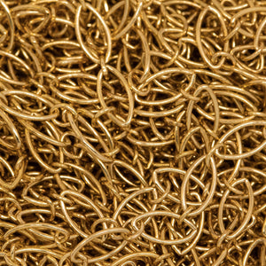 14kt Gold Filled 2.7mm Width by 5.4mm Length, Oval Long and Short Chain. Price per: 1 Foot.