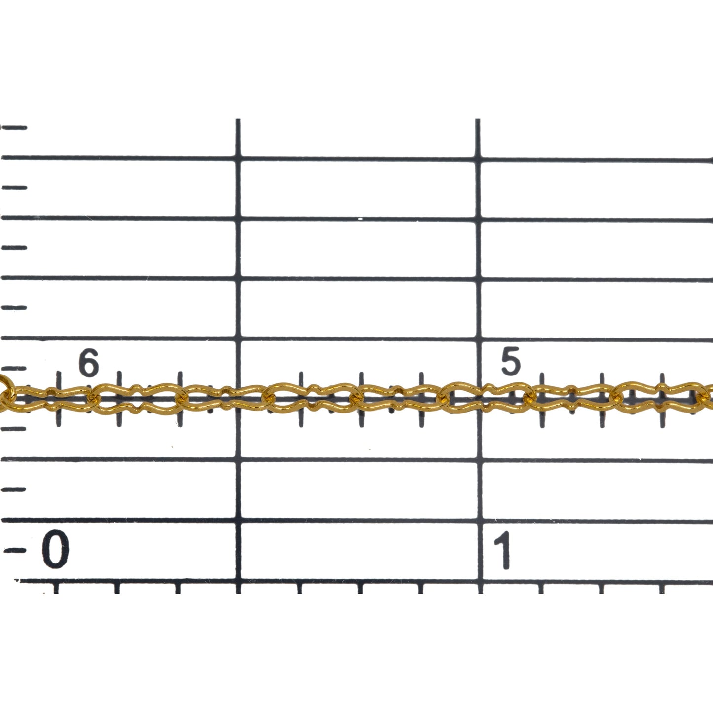 14kt Gold Filled 2.0mm Width by 5.0mm Length Peanut Chain. Price per: 1 Foot.