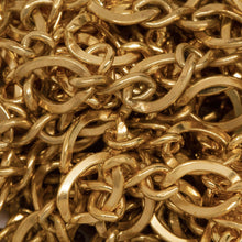 Load image into Gallery viewer, 14kt Gold Filled 5.6mm by 8.5mm Oval Curb Link connected to 3.5mm by 8.0mm Figure 8 Link, Figure 8 Chain. Price per: 1 Foot.
