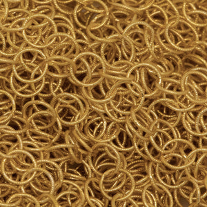 14kt Gold Filled 3.4mm Width / Length Twisted Round Circle Chain. Price per:1 Foot.