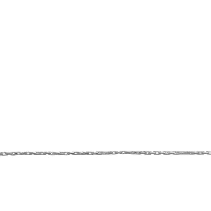 Sterling Silver 0.55mm Beading Chain. Price per: 1 Foot.