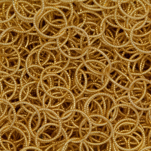 14kt Gold Filled 7.0mm Width / Length Twisted Circle Chain. Price per: 1 Foot.