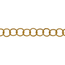Load image into Gallery viewer, Chain by Foot. 14kt Gold Filled 5.0mm Width / Length Twisted Wire, Circle Chain. Price per: 1 Foot.
