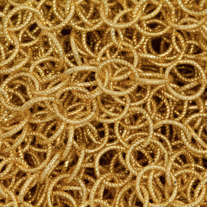 14kt Gold Filled 5.0mm Width / Length Twisted Wire, Circle Chain. Price per: 1 Foot.