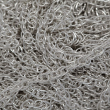 Load image into Gallery viewer, Sterling Silver 1.1mm Width by 1.5mm Length Smooth Rope Chain. Price per: 1 Foot.
