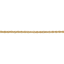 Load image into Gallery viewer, Chain by Foot. 14kt Gold Filled 1.1mm Width by 1.5mm Length Smooth Rope Chain. Price per: 1 Foot.
