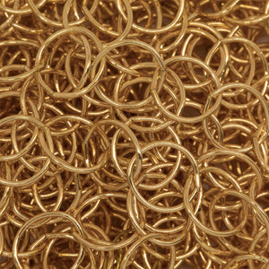 14kt Gold Filled 7.0mm Width / Length Smooth Circle Chain. Price per: 1 Foot.