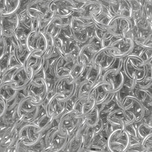 Load image into Gallery viewer, Sterling Silver 3.9mm Width by 4.8mm Length Cable Chain. Price per: 1 Foot.
