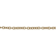 Load image into Gallery viewer, Chain by Foot. 14kt Gold Filled 1.9mm width by 2.5mm length, Twisted Cable Chain. Price per: 1 Foot.
