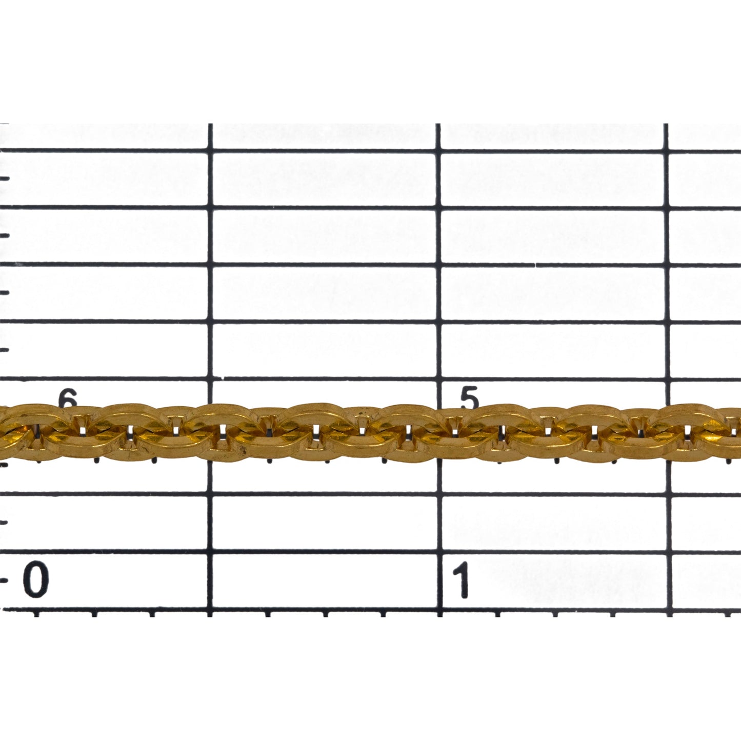 14kt Gold Filled 3.7mm Width by 4.9mm Length Square Wire Cable Chain. Price per: 1 Foot.