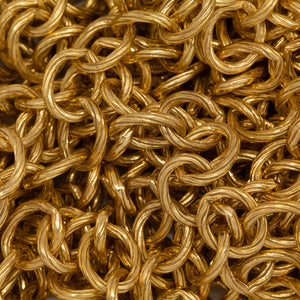 14kt Gold Filled 5.8mm Width by 7.0mm Length Twisted Wire Cable Chain. Price per: 1 Foot.