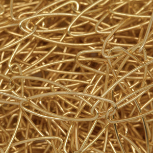 14kt Gold Filled 5.5mm Width by 17.0mm Length Paper Clip Chain, Also Known as Elongated Cable Chain. Price per: 1 Foot.