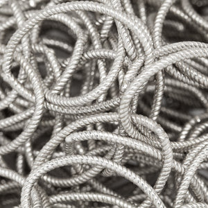 Sterling Silver 14.0mm Width by 20.0mm Length, Twisted Oval Cable Chain. Price per: 1 Foot.