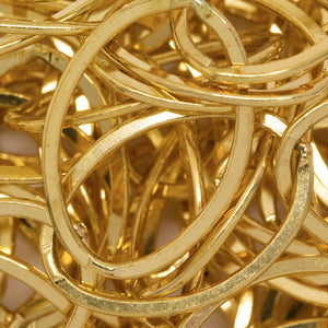 14kt Gold Filled 14.0mm Width by 21.0mm Length, Flat Cable Chain. Price per: 1 Foot.