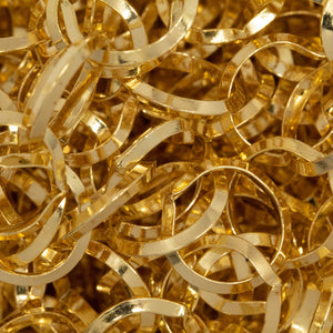 14kt Gold Filled 10.0mm Diamond Cut Circle Chain. Price per: 1 Foot.