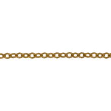 Load image into Gallery viewer, Chain by Foot. 14kt Gold Filled 3.0mm Width by 4.0mm Length, Diamond Shaped Smooth Cable Chain. Price per: 1 Foot.
