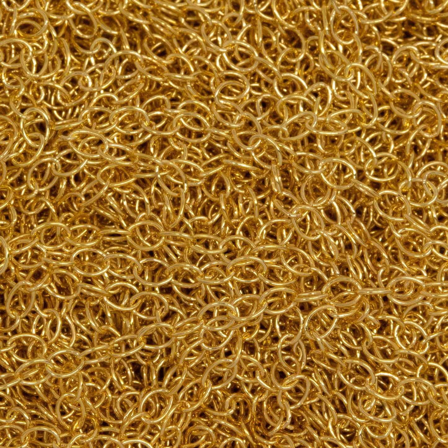 14kt Gold Filled 1.4mm Width by 1.8mm Length, Smooth Cable Chain. Price per: 1 Foot.