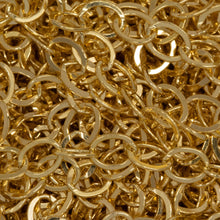 Load image into Gallery viewer, 14kt Gold Filled 3.7mm Width by 4.9mm Length, Flat Cable Chain. Price per: 1 Foot.
