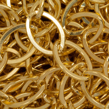 Load image into Gallery viewer, 14kt Gold Filled 9.0mm Width by 12.5mm Length, Flat Cable Chain. Price per: 1 Foot.
