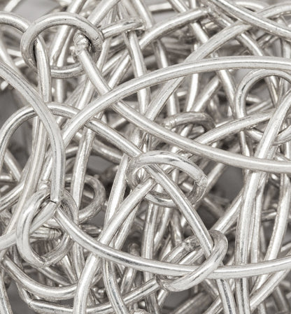 Sterling Silver 21.1mm Width by 38.2mm Length Smooth Long Oval Link Connected With 8.0mm Smooth Circle Link, Long and Short Chain. Price per: 1 Foot.