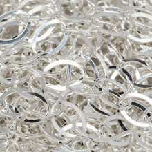 Load image into Gallery viewer, Sterling Silver 5.4mm Width by 8.8mm Length, Flat Oval Cable Chain. Price per: 1 Foot.
