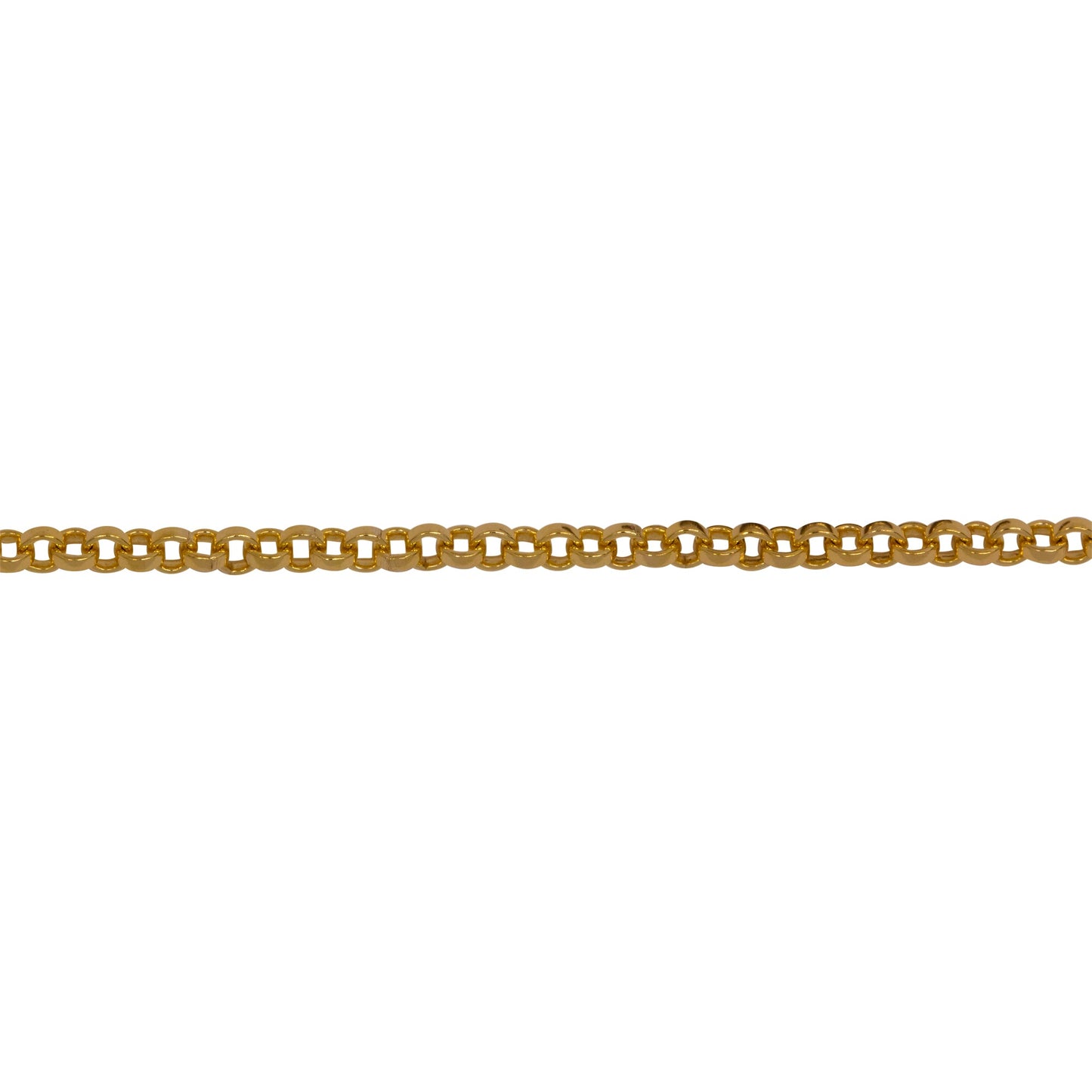 Chain by Foot. 14kt Gold Filled 2.00mm Width / Length Rolo Chain. Price per: 1 Foot.