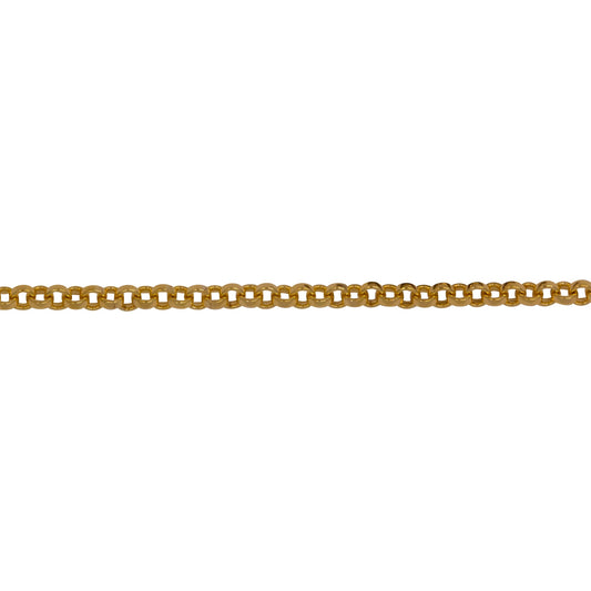 Chain by Foot. 14kt Gold Filled 2.00mm Width / Length Rolo Chain. Price per: 1 Foot.