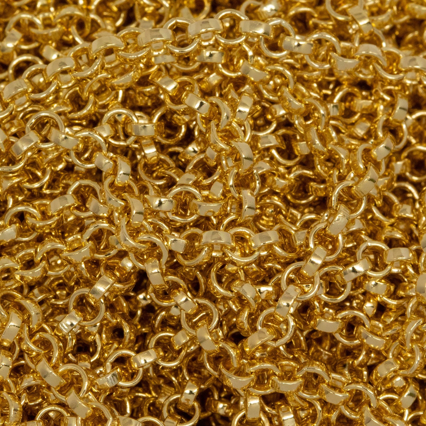 14kt Gold Filled 2.00mm Width / Length Rolo Chain. Price per: 1 Foot.