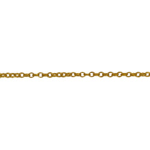 Load image into Gallery viewer, Chain by Foot. 14kt Gold Filled 1.6mm Width by 2.4mm Length, Double Cable Chain. Price per: 1 Foot.
