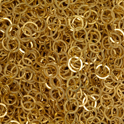 14kt Gold Filled 3.7mm Width / Length Flat Circle Chain. Price per: 1 Foot.
