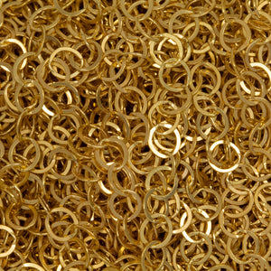 14kt Gold Filled 3.7mm Width / Length Flat Circle Chain. Price per: 1 Foot.