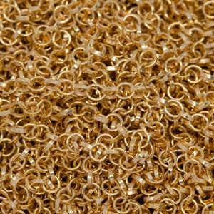 Sterling Silver - Gold Plated 1.80mm Width / Length Rolo Chain. Price per: 1 Foot.