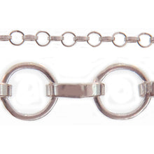 Load image into Gallery viewer, Sterling Silver 2.70mm Width / Length Rolo Chain. Price per: 1 Foot.
