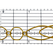 Load image into Gallery viewer, 14kt Gold Filled Two 14.0mm Width by 30.0mm Length Smooth Marquise Link Overlapping Followed By 13.0mm Smooth And Textured Hexagon Links Connected By 5.0mm Smooth Circle Links, Fancy Chain. Price per: 1 Foot.
