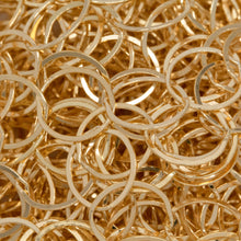 Load image into Gallery viewer, 14kt Gold Filled 9.5mm Width / Length, Flat Circle Chain. Price per: 1 Foot.
