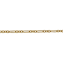 Load image into Gallery viewer, Chain by Foot. 14kt Gold Filled One of 1.7mm Width by 4.7mm Length, Elongated Link connected to Three of 1.7mm Width by 2.0mm Length Oval Links, Long and Short Chain. Price per: 1 Foot.
