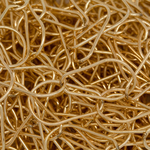 14kt Gold Filled 10.3mm Width by 17.5mm Length, Pear Shaped Smooth Cable Chain. Price per: 1 Foot.